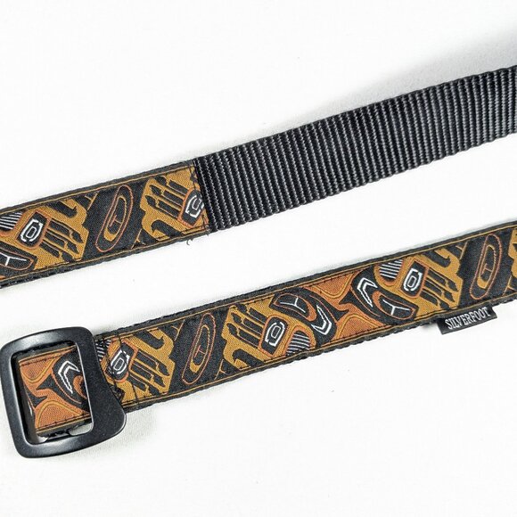 Silverfoot outback belt size L, Bear Paw or Bear Claw pattern brown - Picture 1 of 10